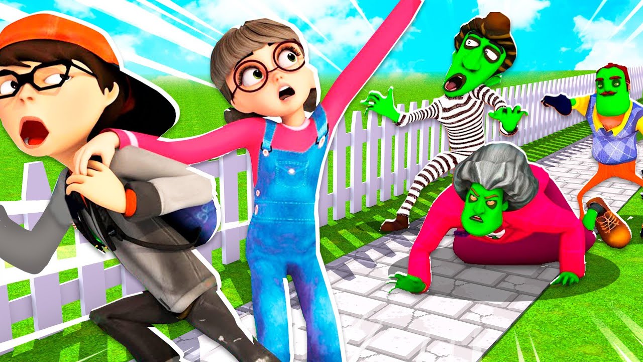 Zombie Scary Teacher 3D