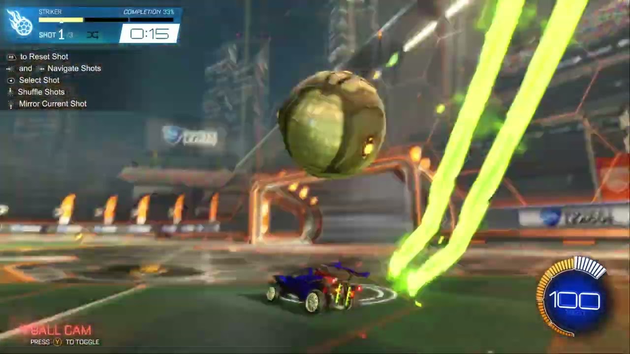 I hit my first air dribble???