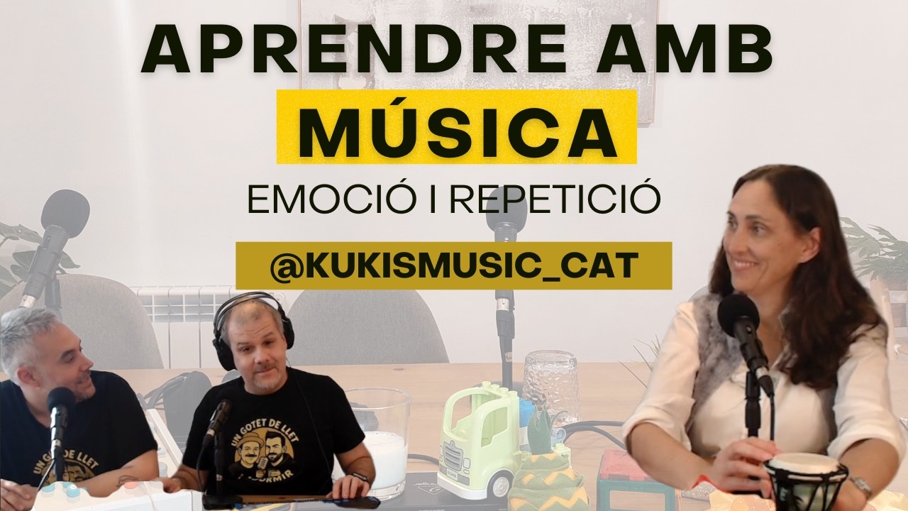 🎙️Ep. 22 - Aprendre amb música: el projecte pedagògic de Kukis Music amb Glòria Mitjana