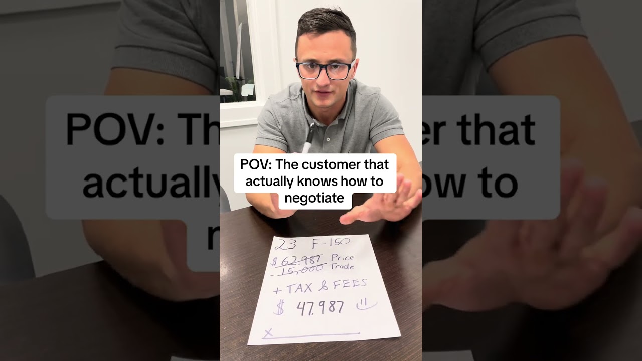 How to Negotiate at a Car Dealership