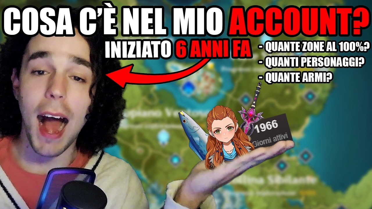 Cosa c'è nel mio ACCOUNT DI GENSHIN? (2026) | Genshin Impact ITA