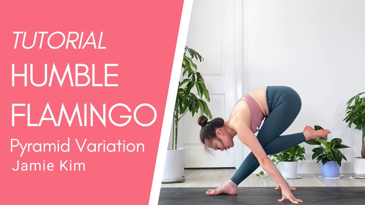Humble Flamingo Pose Tutorial (Pyramid Variation)