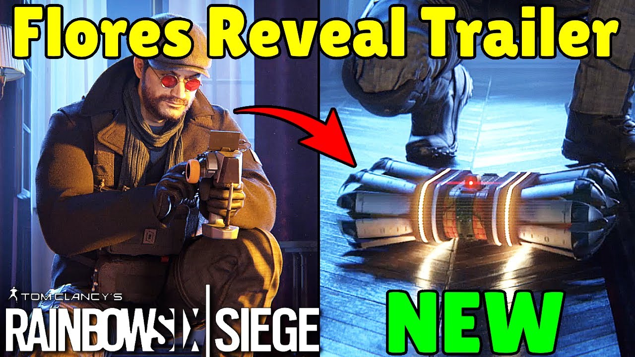 The *NEW* Attacker Flores Reveal Trailer : Crimson Heist Operator Cinematic - Rainbow Six Siege