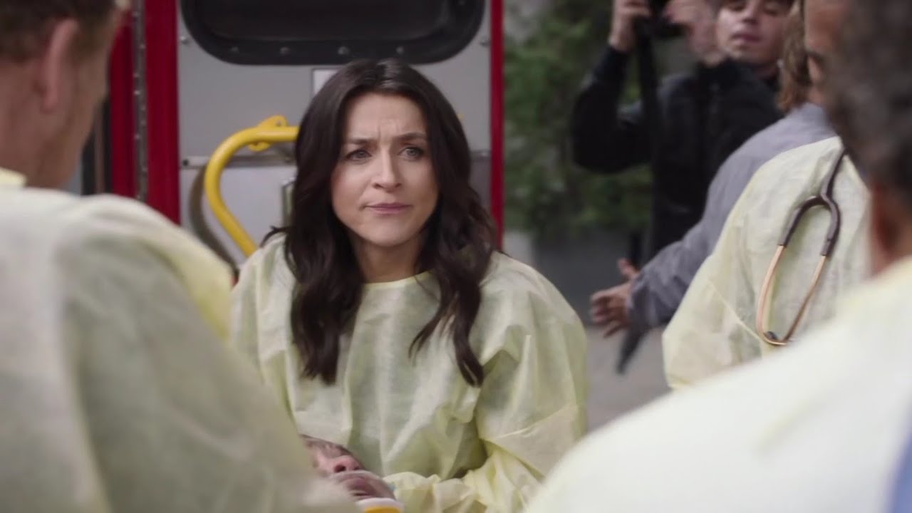 Amelia, Owen and Winston (Ben and Benson) | Grey's Anatomy season 22x14 | scene 2
