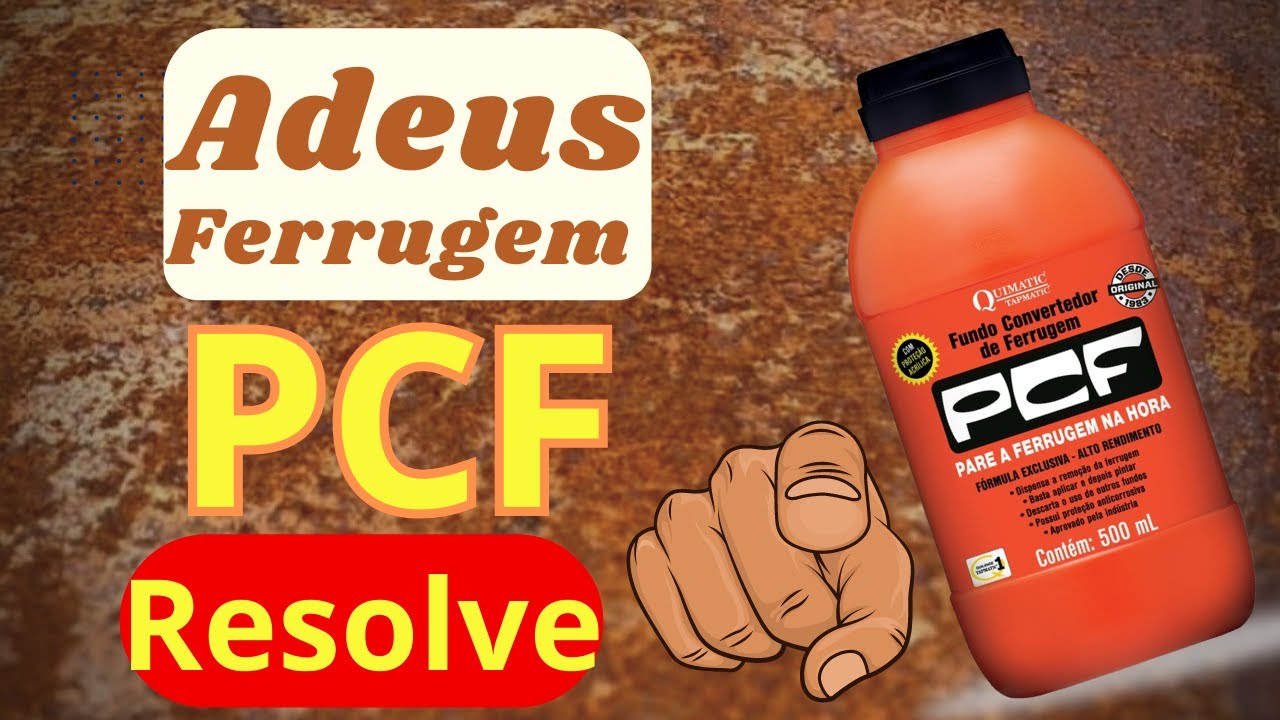 Fundo convertedor de ferrugem PCF - Quimatic Tapmatic Como aplicar