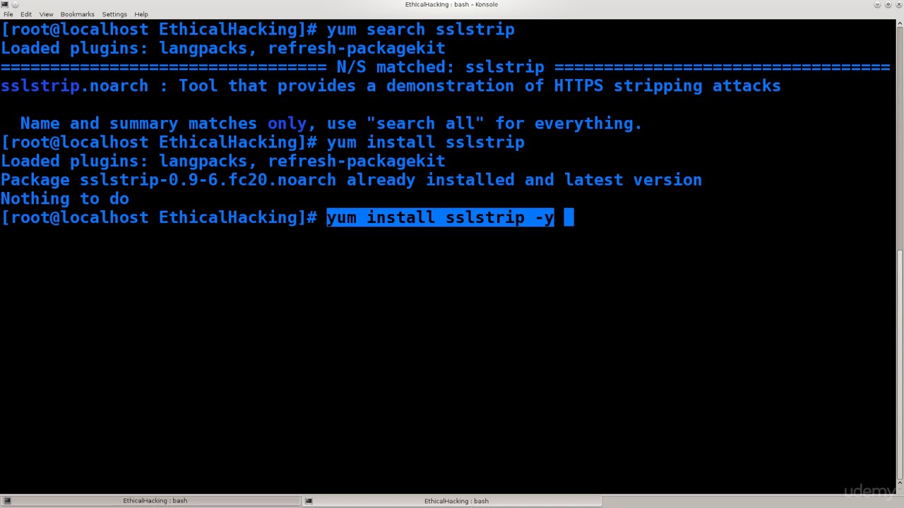 SSL strip part 1