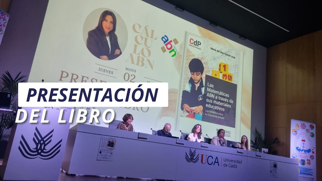 Presentacion del libro ABN&Recursos. Autora Mar Quírell  (Imágenes de recuerdo)