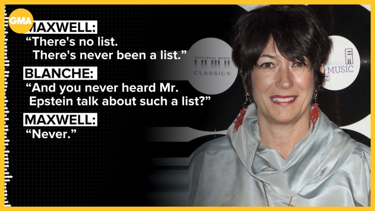 Ghislaine Maxwell's interview with top prosecutor released