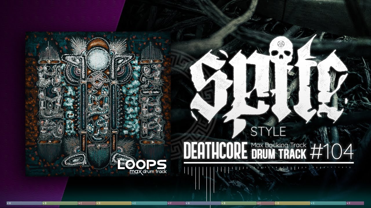 Deathcore Drum Track / Spite Style / 135 bpm