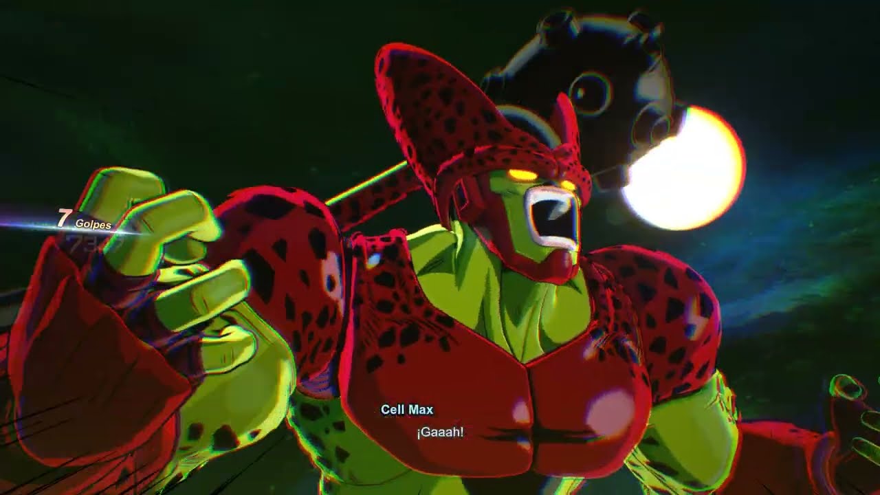 Cell Max humilla a todos los SSJ Blue 1 VS 4 Sparking Zero