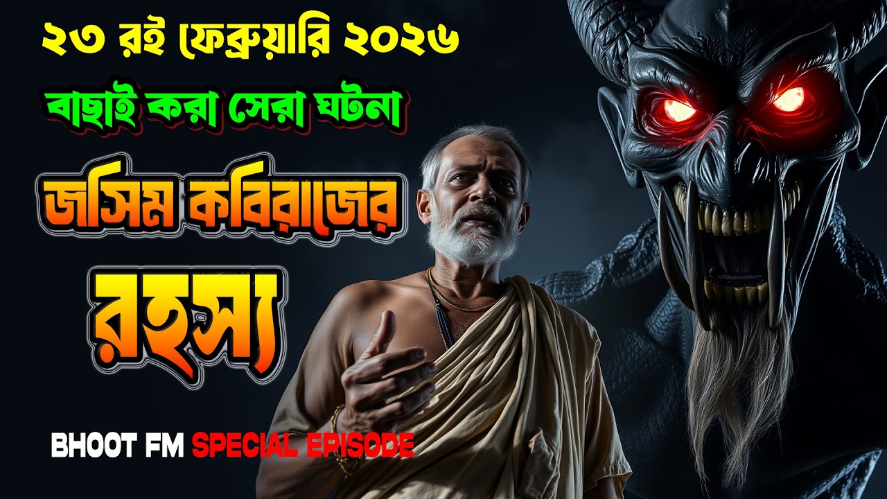 জঙ্গলের গভীরে জসিম কবিরাজ | নিষিদ্ধ সাধনার ভয়ংকর কাহিনি | Bhoot FM
