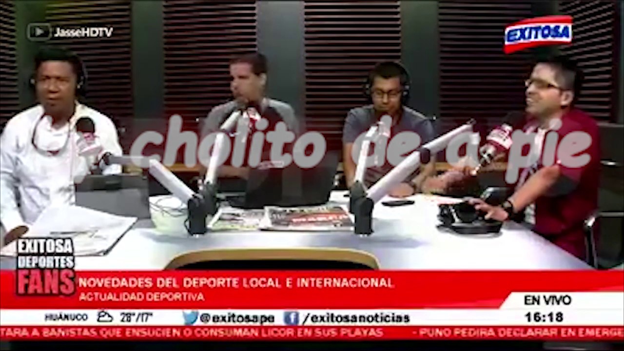 Silvio Valencia DISCUTE con Jean Rodriguez y Gonzalo Nuñez sobre tácticas - Exitosa Deportes Retro