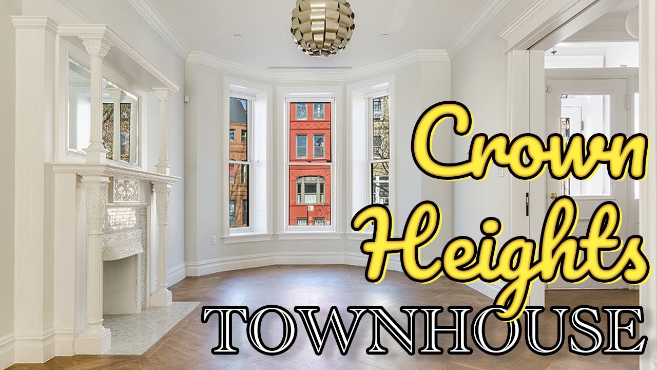 Brooklyn Townhouse Living in a Restored Historic 1898 Crown Heights Brownstone w/ Rooftop Deck