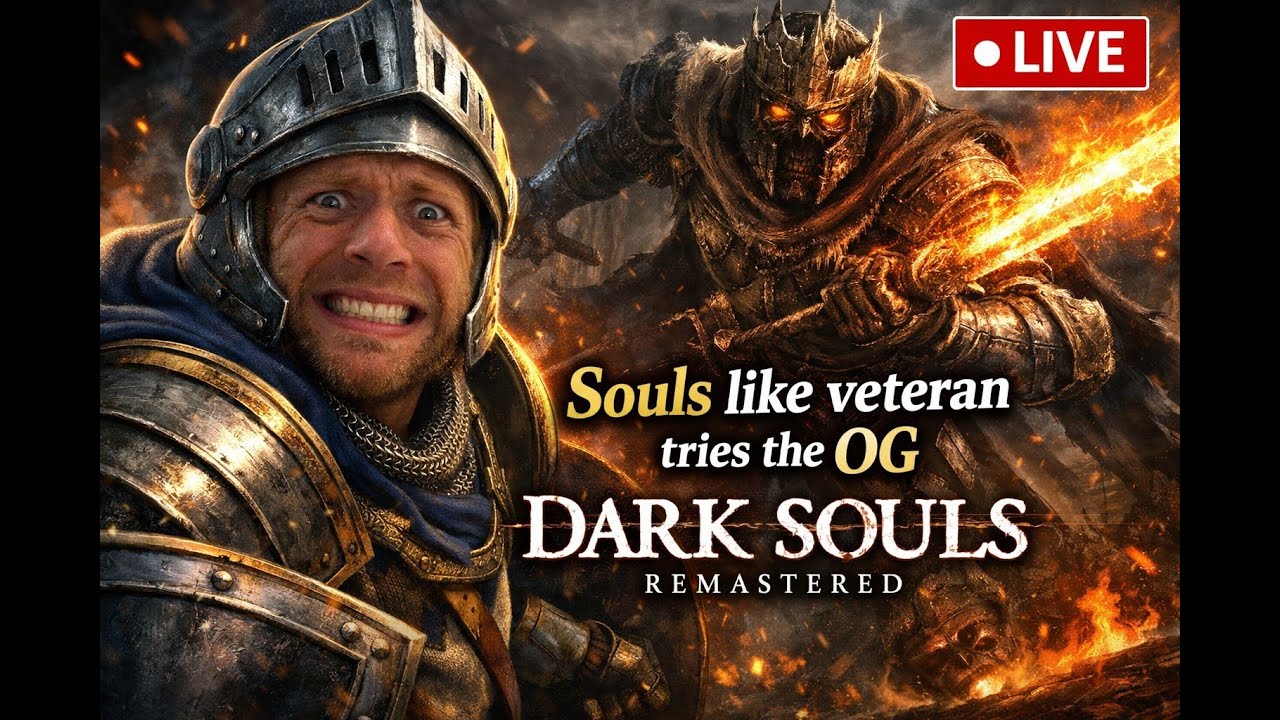 🔴 LIVE: Souls Like Veteran Tries Dark Souls |  Dark Souls Remastered Part 2