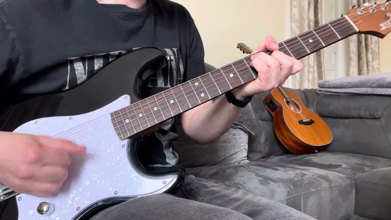 Blitzkrieg Bop The Ramones guitar cover 