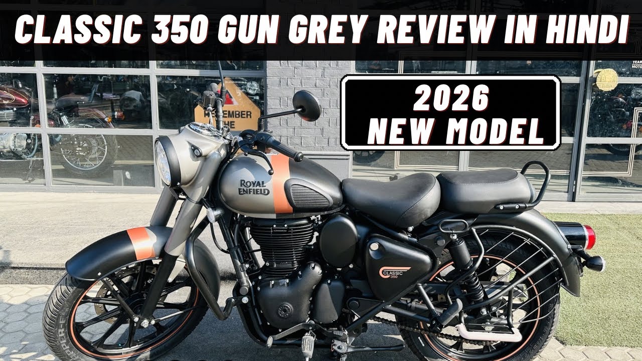 Classic 350 Gun Grey New Model Review | 2026 | Price | Offers