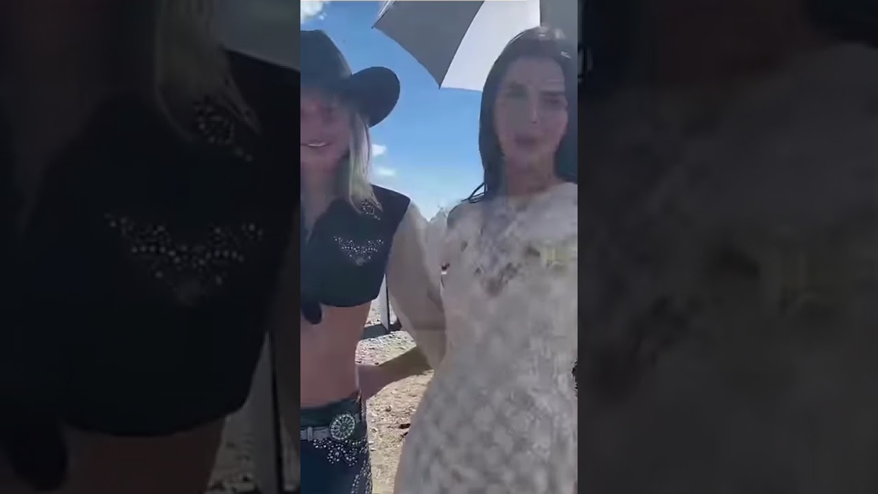 Gigi Hadid and Kendall Jenner model gowns on galloping horses for their Vogue cover shoot