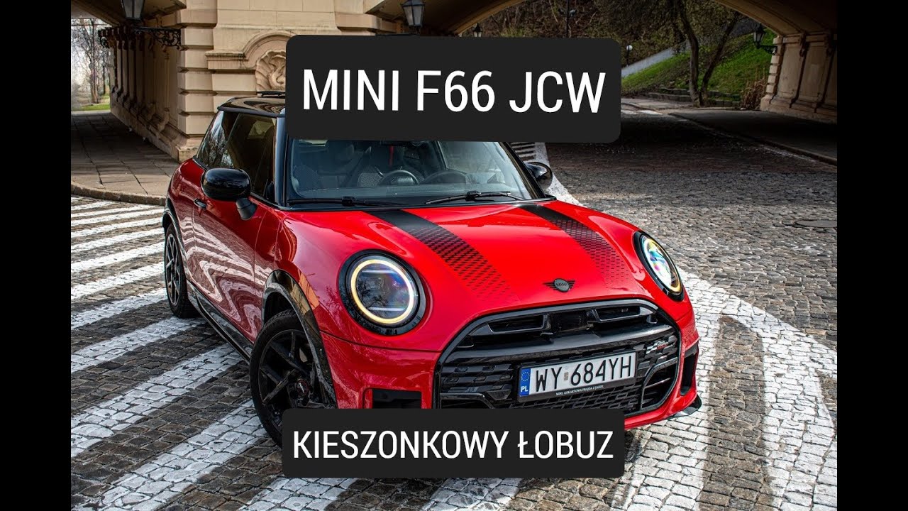 Mini Cooper F66 JCW - kieszonkowy łobuz