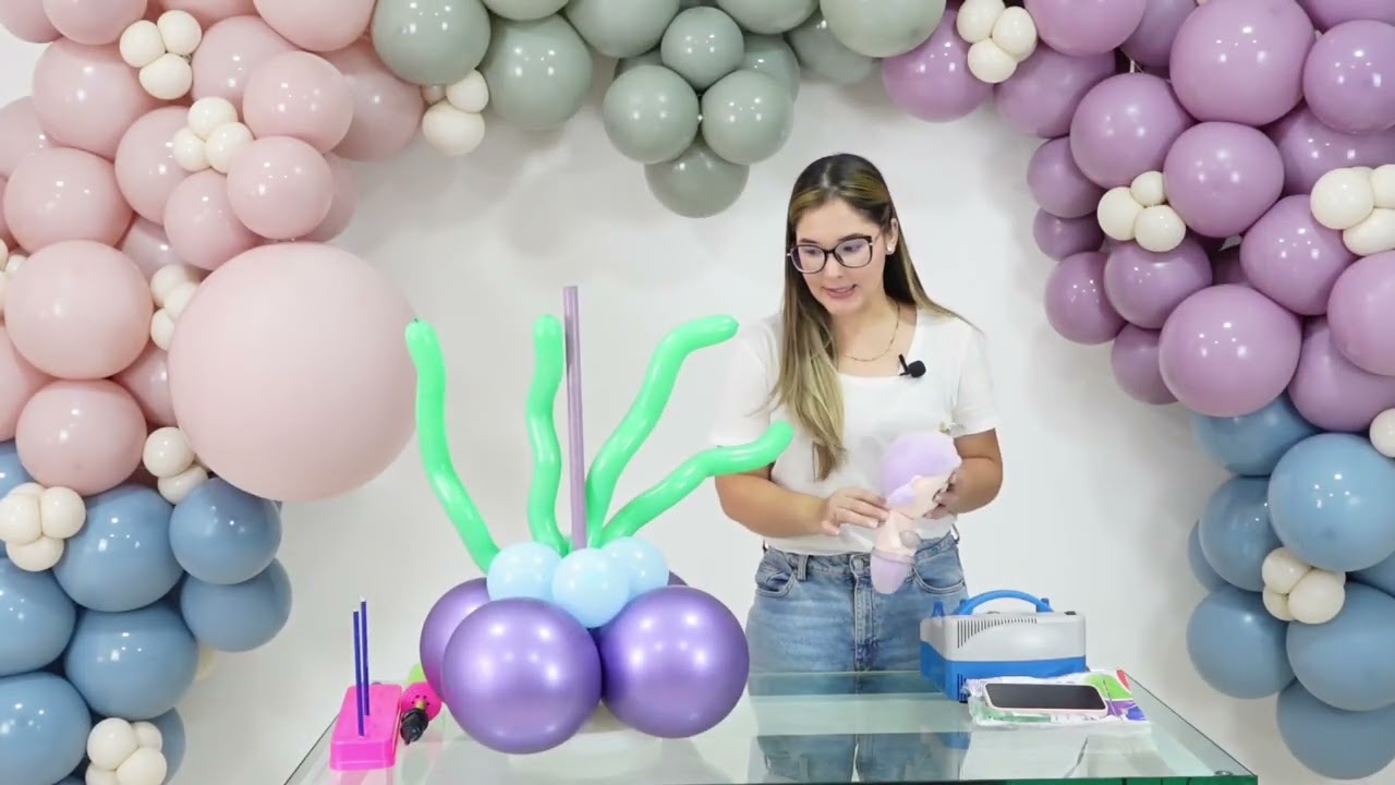 Clase Preparatoria 3 - Del viaje por el mundo de la Decoración con Globos