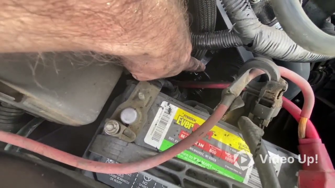 Chevy Impala 2007-2013 serpentine belt replacement removal explanation