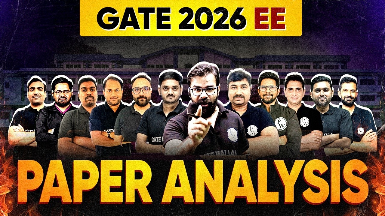 GATE EE Paper Analysis 2026 | GATE EE Exam Analysis & Difficulty Level | GATE EE Exam 2026