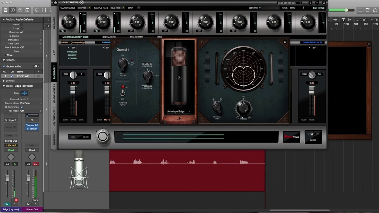 Antelope Audio - Edge Mic Plugin