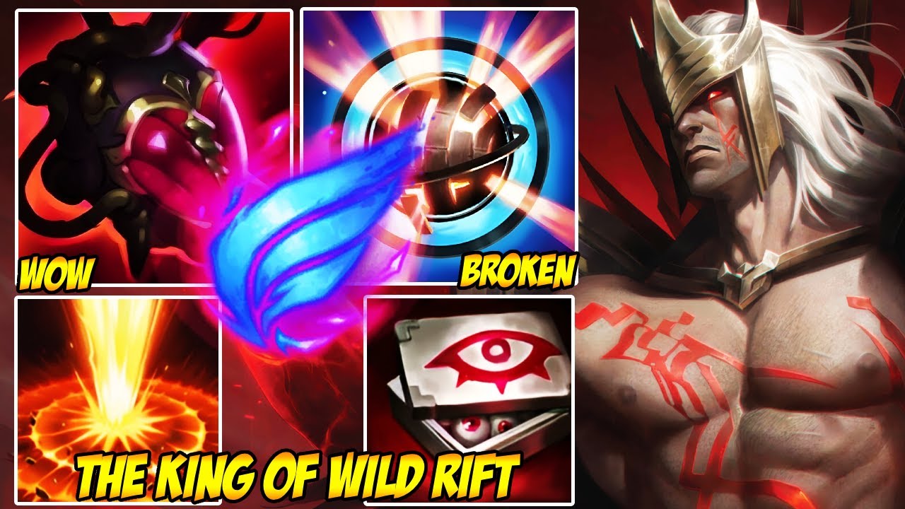 THE KING OF WILD RIFT WITH SWAIN - WHY SWAIN IS SLEEPER OP!