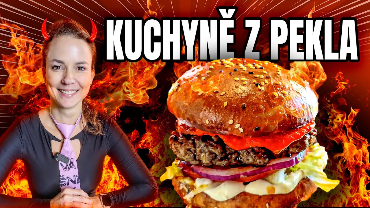 NEJPÁLIVĚJŠÍ BURGER V PRAZE? 🌶️ Jdu do něj! #burger #jídlo #restaurace
