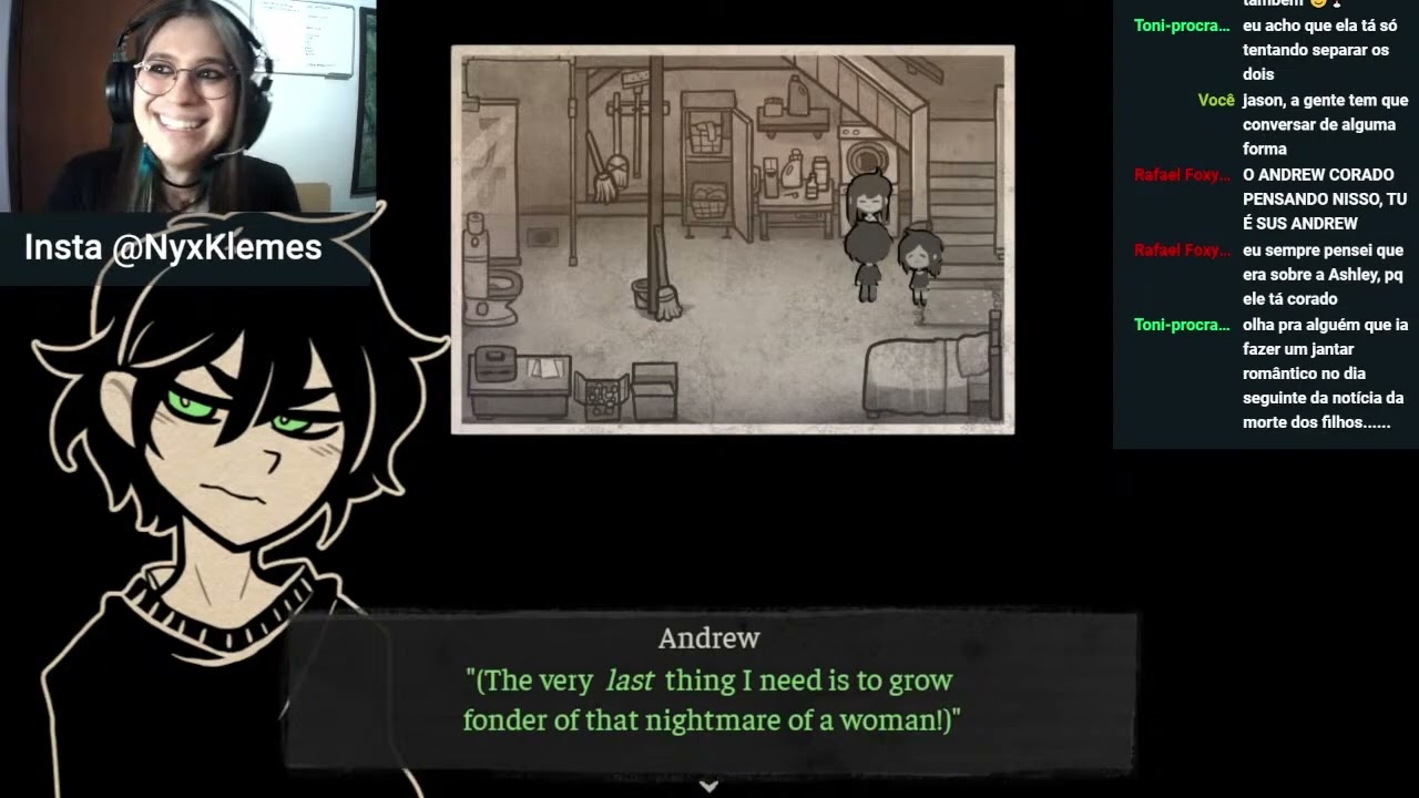 SENTIMENTOS DO ANDREW PELA ASHLEY - A Psicologia de The Coffin of Andy and Leyley