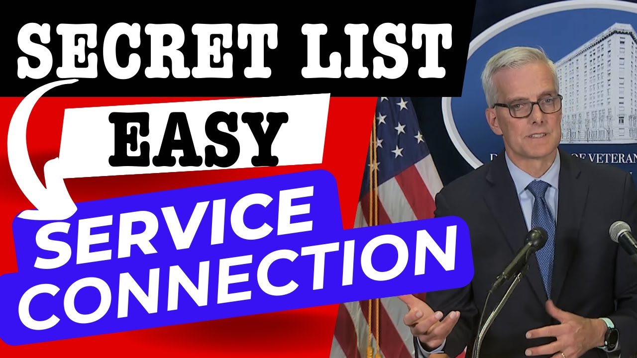 Easy Service Connection Secret List of Conditions