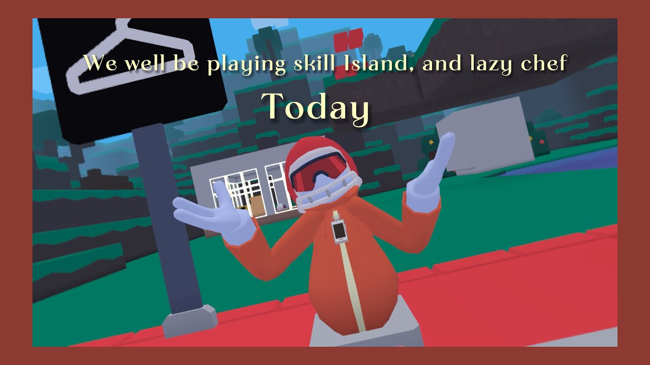 Today we are playing ￼💀Island and lazy chef ￼