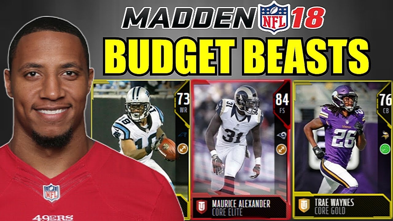 MADDEN 18 ULTIMATE TEAM BUDGET BEASTS!!! CHEAP PLAYERS YOU NEED DAY 1 IN MUT! MUT 18