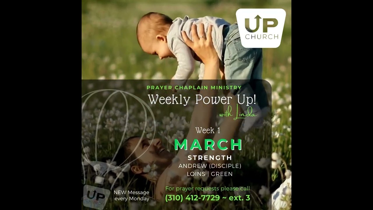UP Church LA Prayer Chaplain Ministry presents: MARCH Weekly Power UP - STRENGTH