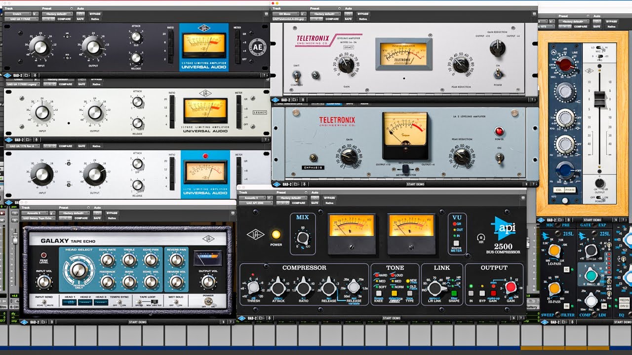 New Native UAD PLUG INS!!! (no Apollo needed)