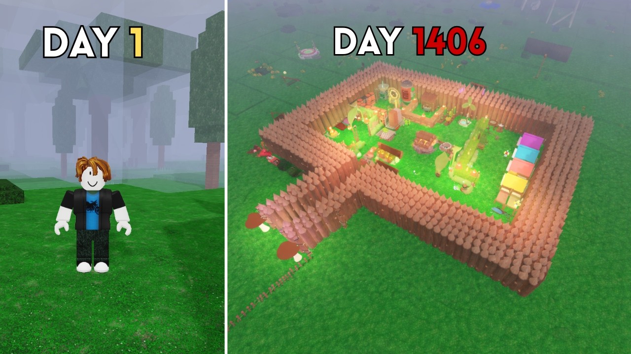 1406 Days of Survival in 99 Nights in the Forest