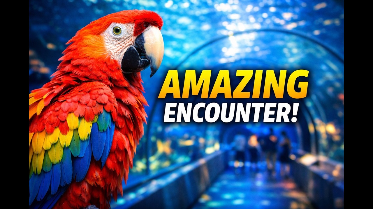Sea Quest at #lasvegas  Aquarium at #dubaimall #animals #parrot #whale