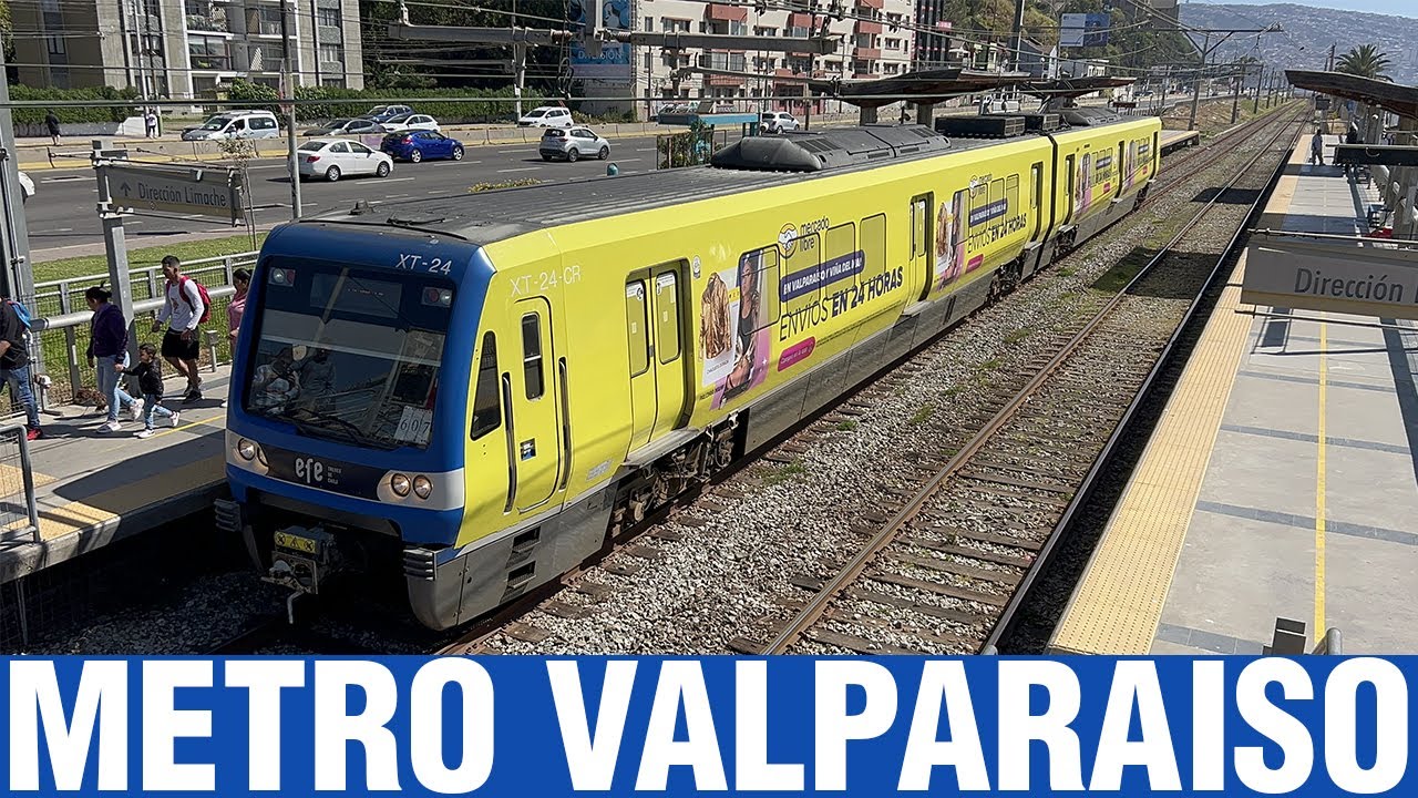 Metro De Valparaíso | Trenes Alstom Xtrapolis 100 (Octubre 2023)