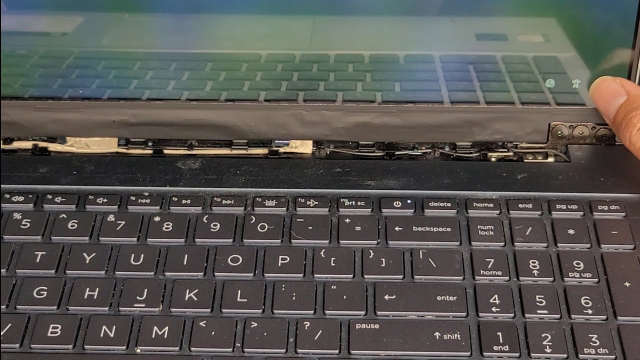 HP Pavilion Laptop 15-eg0073cl Disassembly LCD Screen Replacement Repair Touchscreen Still Broken