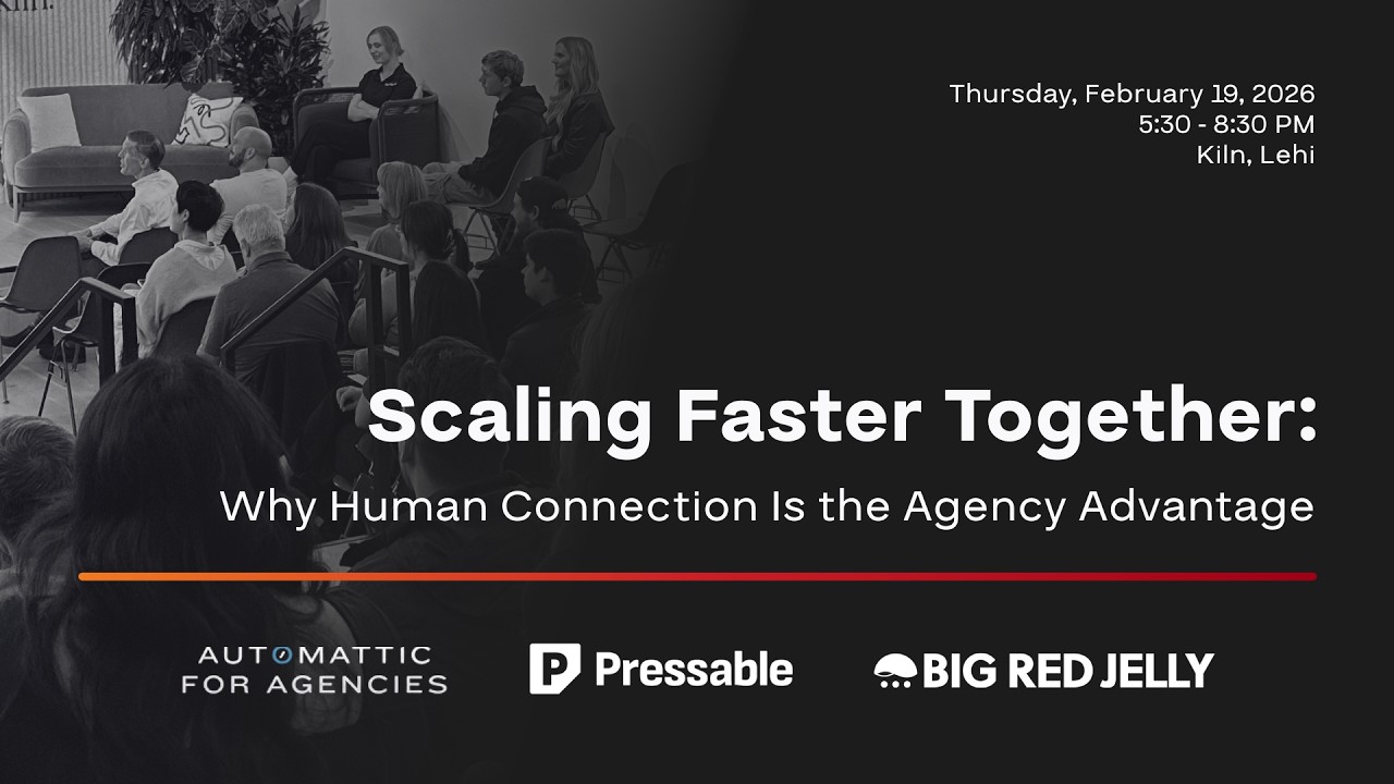 Scaling Faster Together | Why Human Connection is the Agency Advantage in an AI-Accelerated World