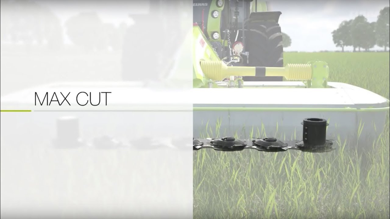 Le lamier CLAAS MAX CUT (animation).