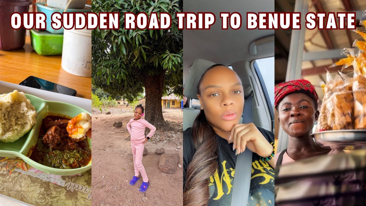 OUR SUDDEN ROAD TRIP TO MY HUSBAND’S VILLAGE + FAMILY REUNION + FIRST MEAL IN BENUE STATE etc..