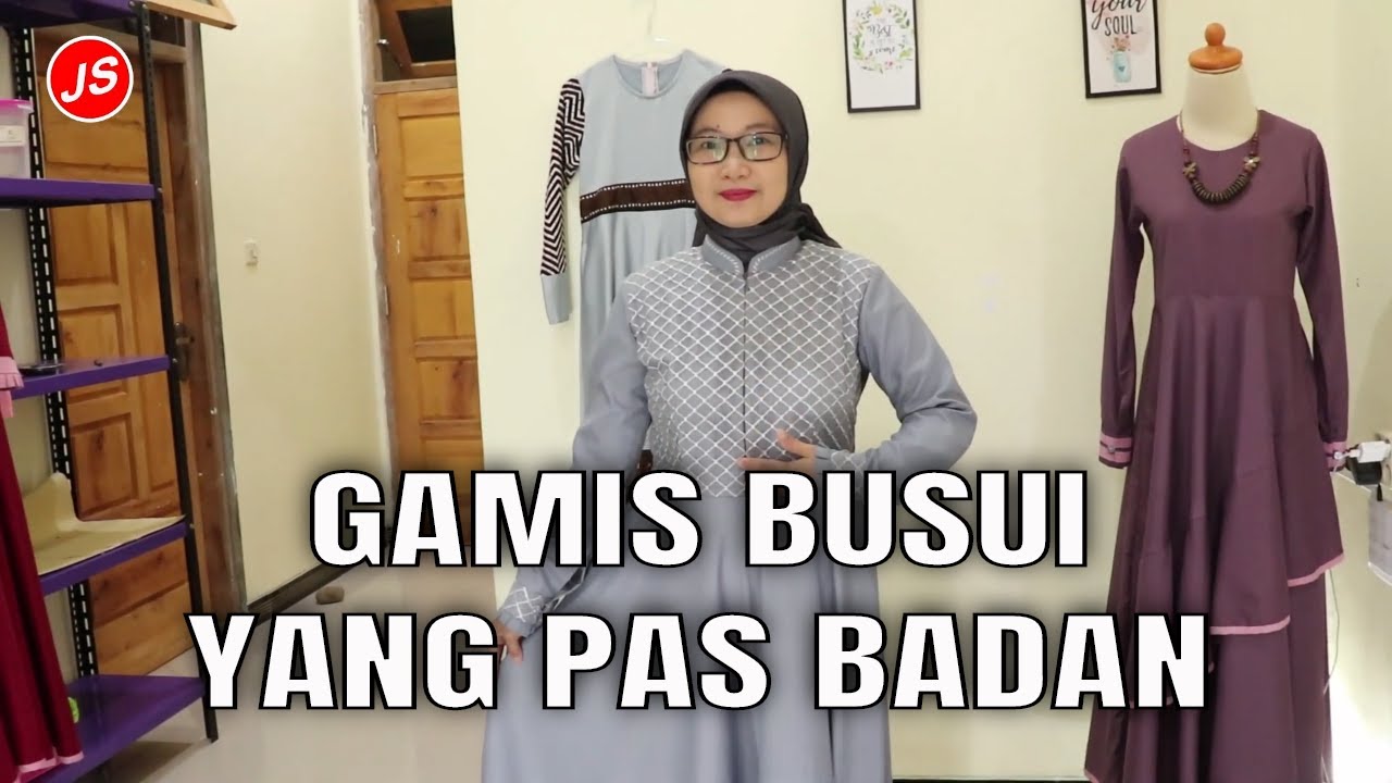 Tips Posisi Resleting Untuk Menjahit Gamis Busui Yang Pas Pada Badan