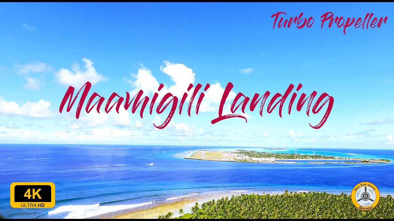Maamigili Landing | Maldives | 4K