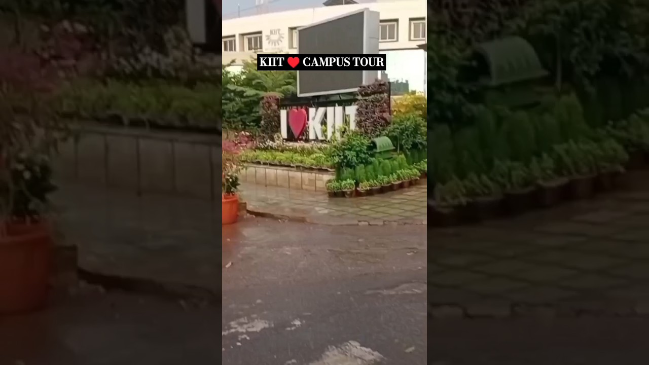 kiit B.tech campus tour