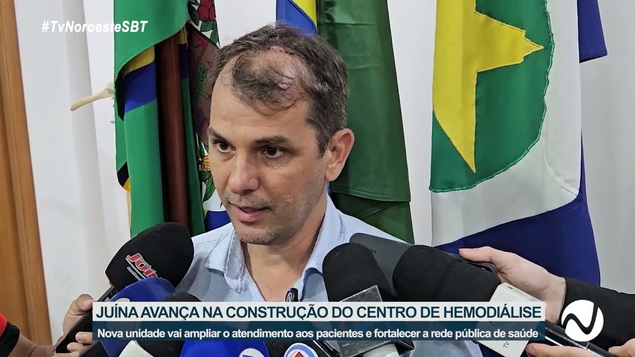 JUÍNA AVANÇA NA CONSTRUÇÃO DO CENTRO DE HEMODIÁLISE