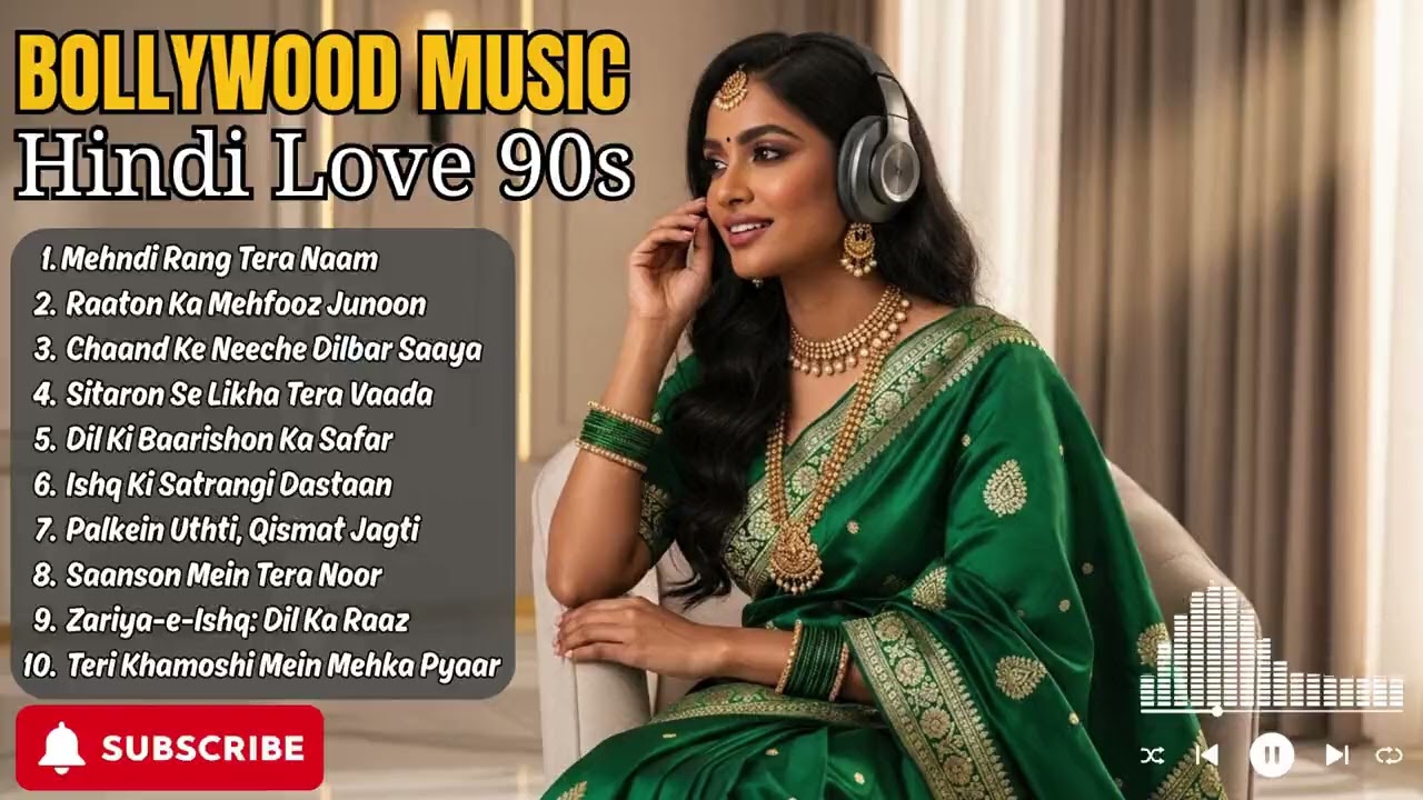 Best 90s Bollywood Romantic Songs Playlist – Evergreen Hindi Love Hits