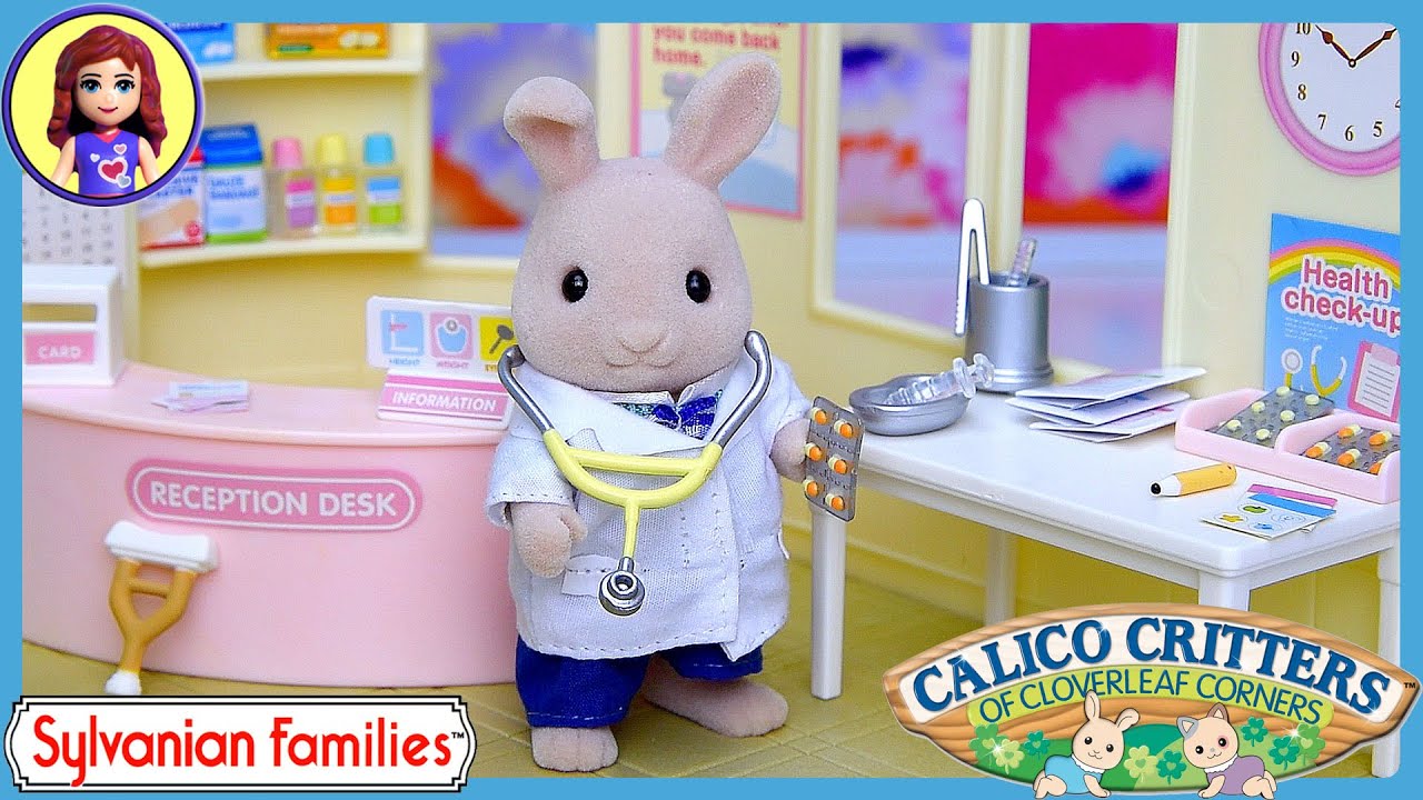 Sylvanian Families Calico Critters Country Doctor Set Up Review Play - Kids Toys