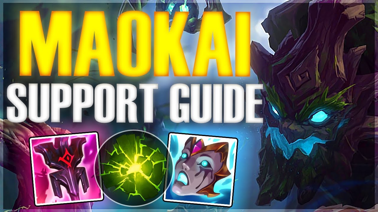 Maokai Support Guide | All The Basics! - League of Legends