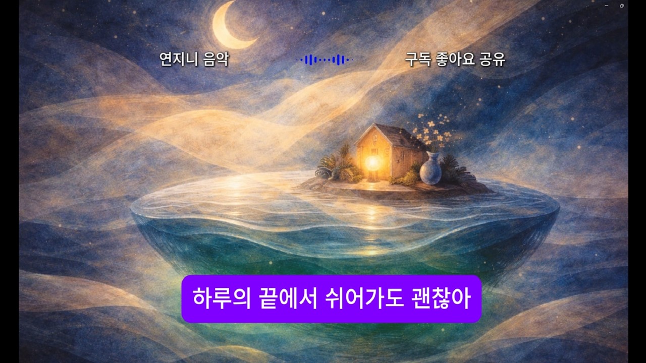 VOL2  하루의 끝에서 쉬어가도 괜찮아(위로가 되는 편안한 힐링 기악곡)