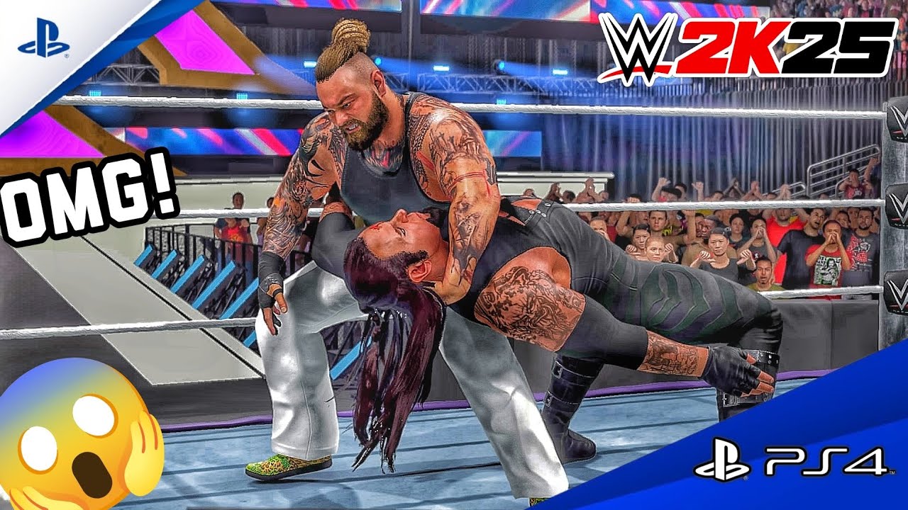 WWE 2K25 - Bray Wyatt 15 Vs Undertaker - Full Match At WrestleMania 30 | PS4™ WWE 2K25 GAMEPLAY